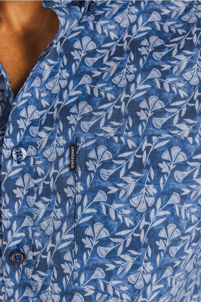 POPLIN OVERHEMD MET BORSTZAK 264 15911 5711
